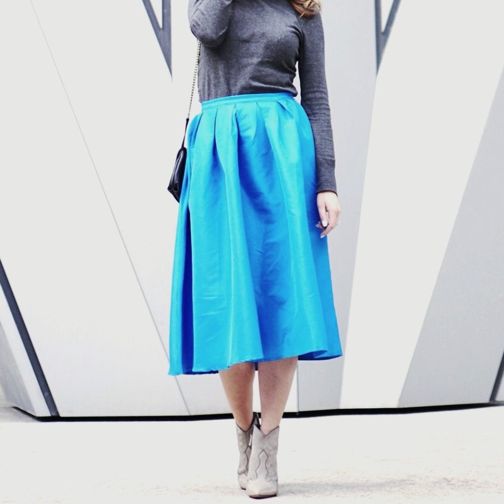 NWT Luna Midi Party Skirt Medium!